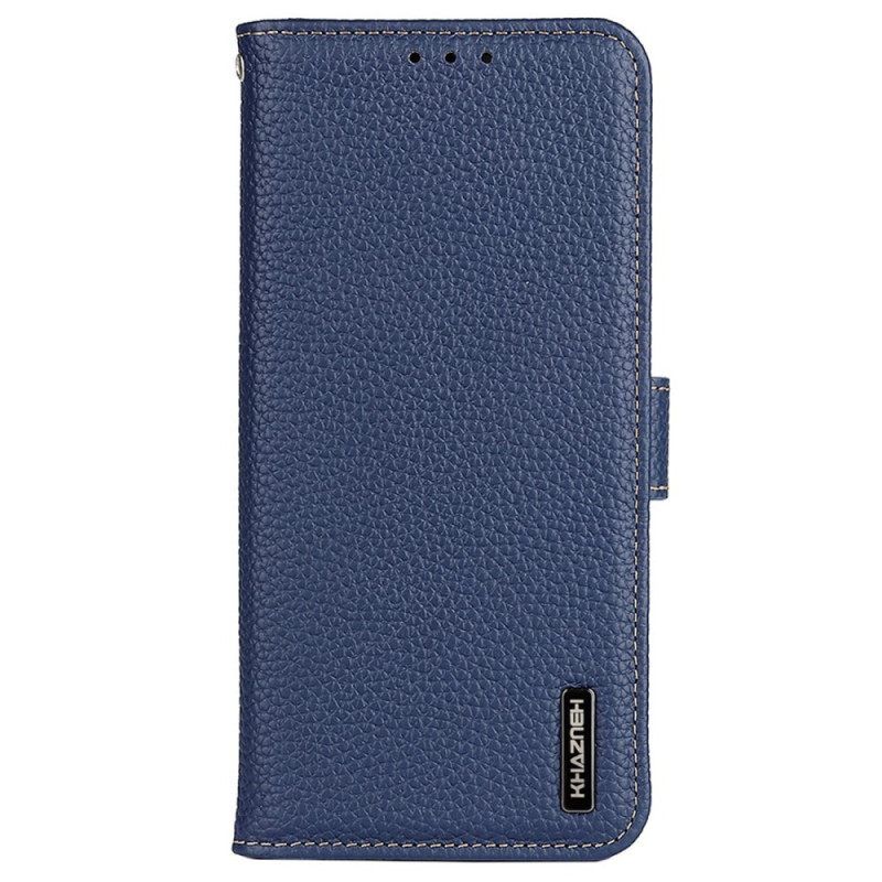 Κάλυμμα Sony Xperia 5 IV Khazneh Lychee Leather